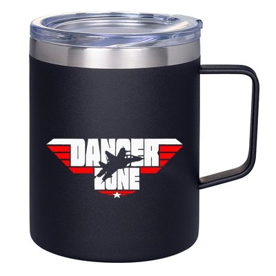 Danger Zone 12oz Stainless Steel Coffee Mug