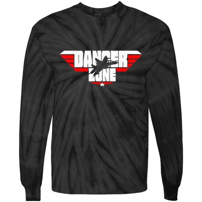 Danger Zone Tie-Dye Long Sleeve Shirt