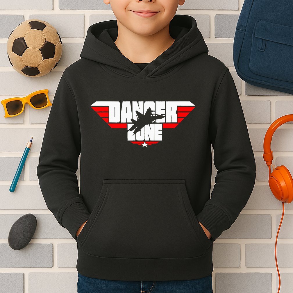 Danger Zone Kids Hoodie