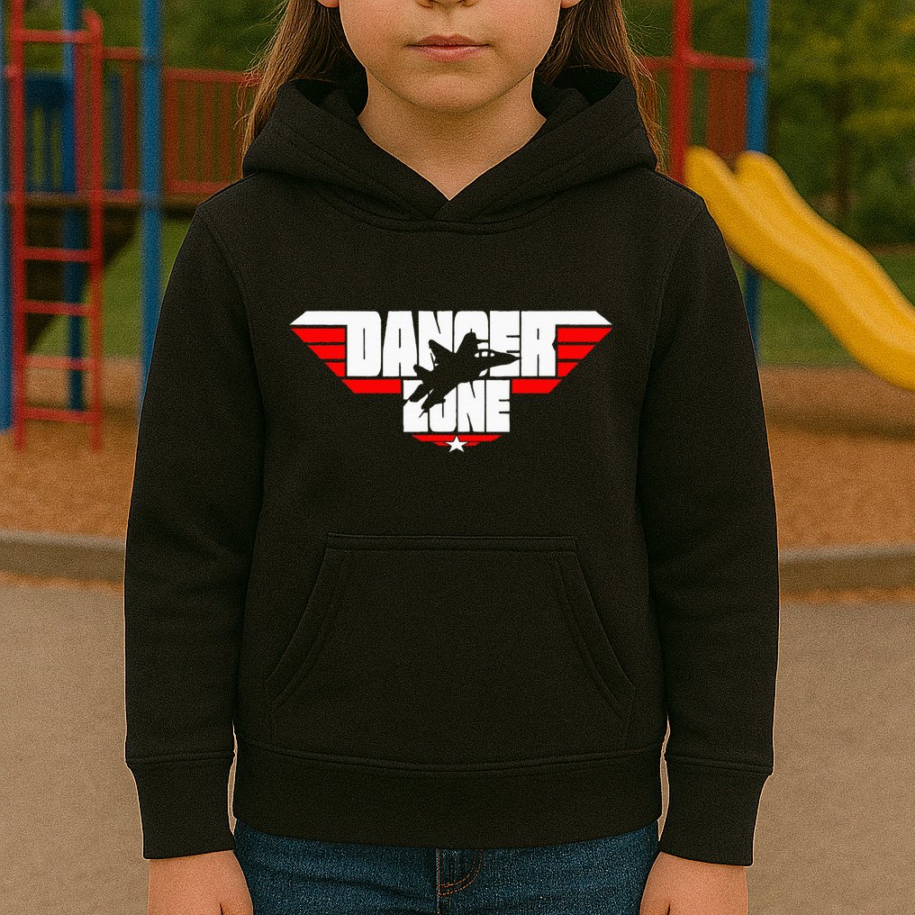 Danger Zone Kids Hoodie