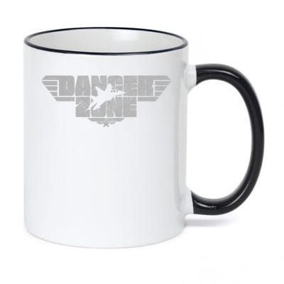 Danger Zone 11oz Black Color Changing Mug