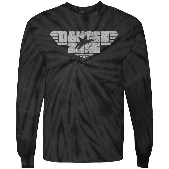 Danger Zone Tie-Dye Long Sleeve Shirt