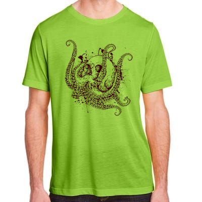 Deadly Zombie Octopus Skull Adult ChromaSoft Performance T-Shirt