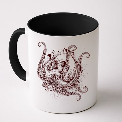 Deadly Zombie Octopus Skull Mug