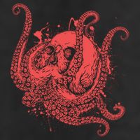 Deadly Zombie Octopus Skull 15oz Campfire Ceramic Mug