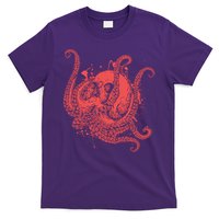 Deadly Zombie Octopus Skull T-Shirt