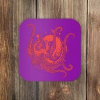 Deadly Zombie Octopus Skull Coaster