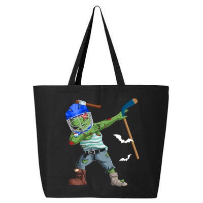 Dabbing Zombie Playing Ice Hockey Player Cool Halloween Gift 25L Jumbo Tote