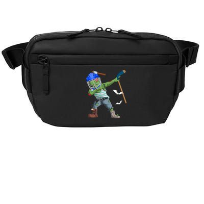 Dabbing Zombie Playing Ice Hockey Player Cool Halloween Gift Crossbody Pack