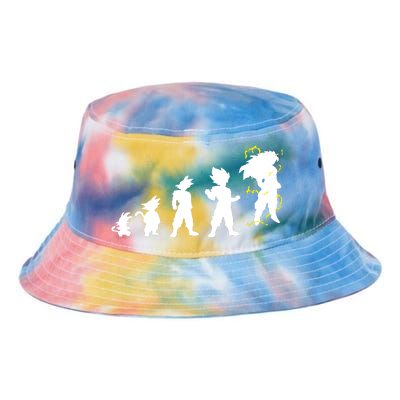 Dragonball Z Super Saiya Evolution Tie Dye Newport Bucket Hat