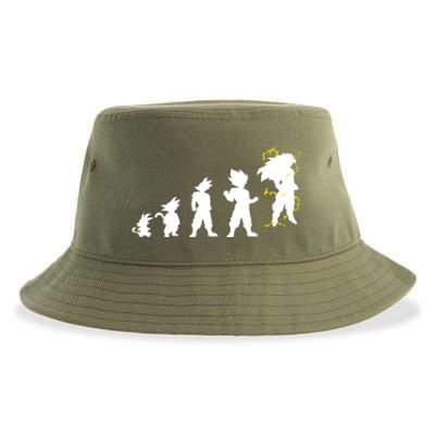 Dragonball Z Super Saiya Evolution Sustainable Bucket Hat