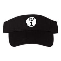 Elf 1 2 3 4 5 Custom Number Christmas Visor