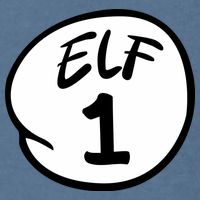 Elf 1 2 3 4 5 Custom Number Christmas Garment-Dyed Sweatshirt