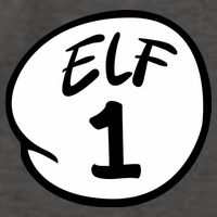 Elf 1 2 3 4 5 Custom Number Christmas Vector Backpack