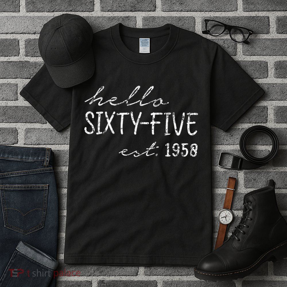 Est. 1958  65th Birthday Tall T-Shirt