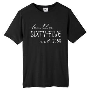 Est. 1958  65th Birthday Tall Fusion ChromaSoft Performance T-Shirt