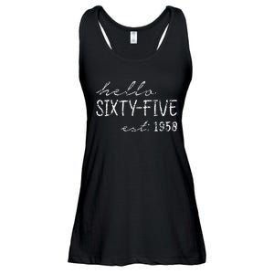 Est. 1958  65th Birthday Ladies Essential Flowy Tank