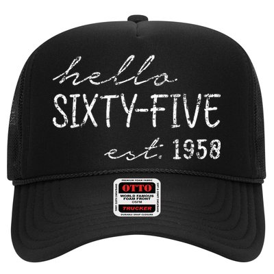 Est. 1958  65th Birthday Trucker Hat