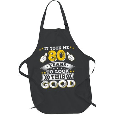 Eighty 1943 80th 80 Years Old birthday Idea For Dad Grandpa Apron