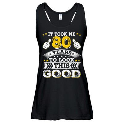 Eighty 1943 80th 80 Years Old birthday Idea For Dad Grandpa Ladies Essential Flowy Tank