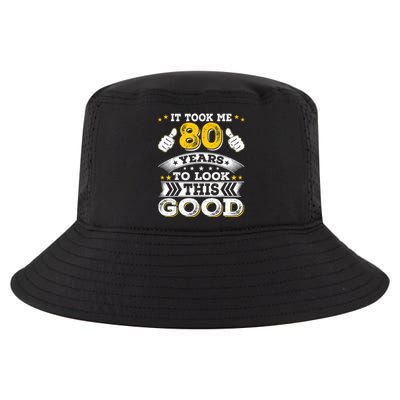 Eighty 1943 80th 80 Years Old birthday Idea For Dad Grandpa Cool Comfort Performance Bucket Hat