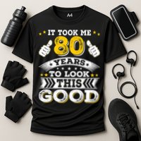 Eighty 1943 80th 80 Years Old birthday Idea For Dad Grandpa Cooling Performance Crew T-Shirt