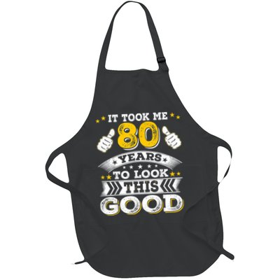 Eighty 1943 80th 80 Years Old birthday Idea For Dad Grandpa Apron