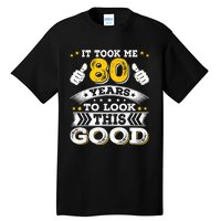 Eighty 1943 80th 80 Years Old birthday Idea For Dad Grandpa Tall T-Shirt