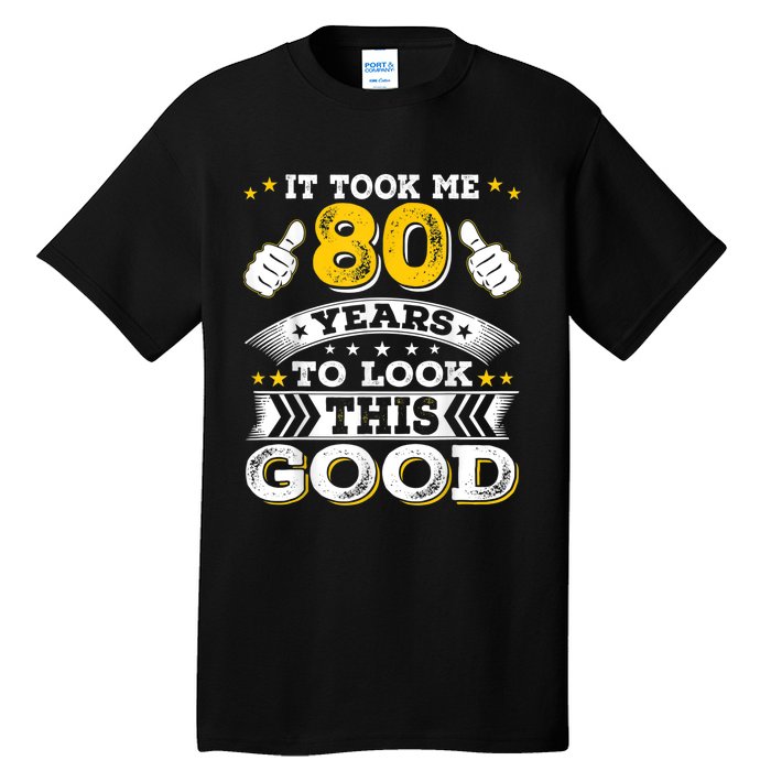 Eighty 1943 80th 80 Years Old birthday Idea For Dad Grandpa Tall T-Shirt