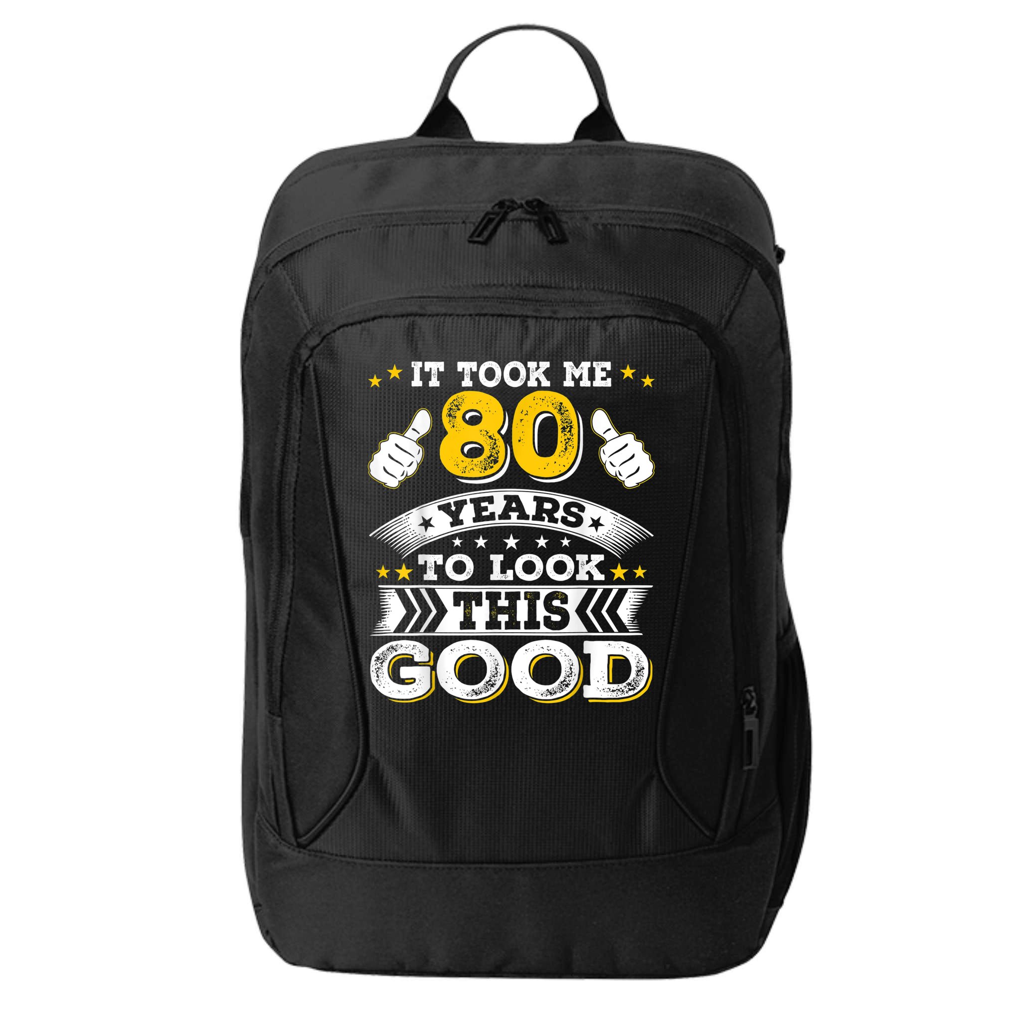 Eighty 1943 80th 80 Years Old birthday Idea For Dad Grandpa City Backpack