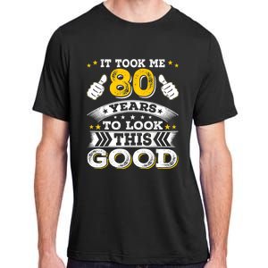 Eighty 1943 80th 80 Years Old birthday Idea For Dad Grandpa Adult ChromaSoft Performance T-Shirt