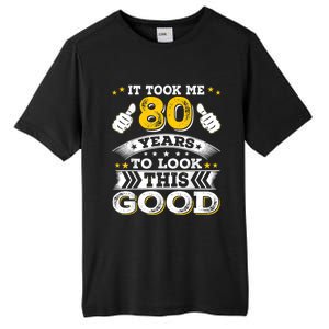 Eighty 1943 80th 80 Years Old birthday Idea For Dad Grandpa Tall Fusion ChromaSoft Performance T-Shirt