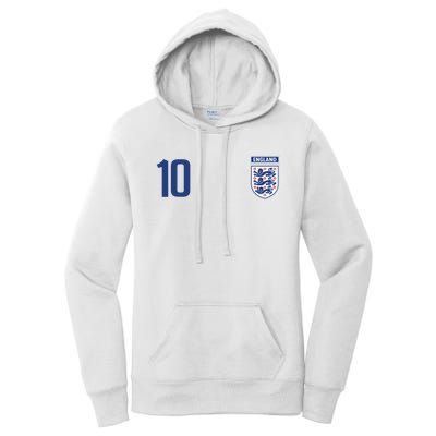 England 10 English 2024 Women's Pullover Hoodie