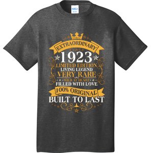 Extraordinary 1923 Limited Edition Built To Last 100th Birthday T-Shirt