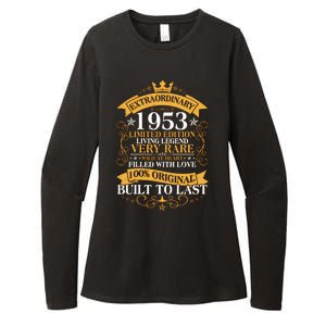 Extraordinary 1953 Limited Edition Built To Last 70th Birthday Womens CVC Long Sleeve Shirt