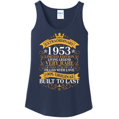 Extraordinary 1953 Limited Edition Built To Last 70th Birthday Ladies Essential Tank