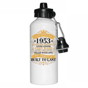 Extraordinary 1953 Limited Edition Built To Last 70th Birthday Aluminum Water Bottle