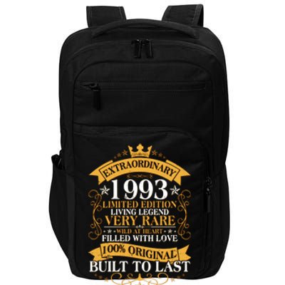 Extraordinary 1993 Limited Edition Built To Last 30th Birthday Impact Tech Backpack