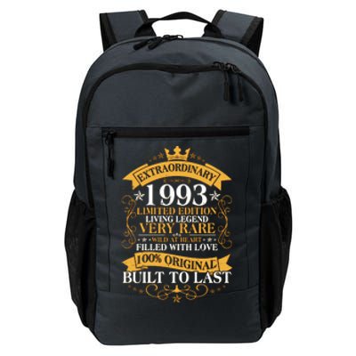 Extraordinary 1993 Limited Edition Built To Last 30th Birthday Daily Commute Backpack