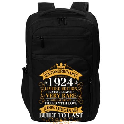 Extraordinary 1924 Limited Edition Built To Last 100th Birthday Impact Tech Backpack