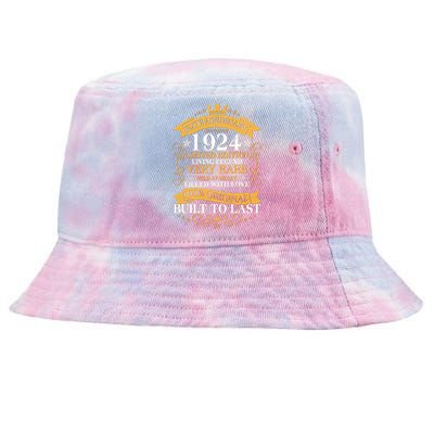 Extraordinary 1924 Limited Edition Built To Last 100th Birthday Tie-Dyed Bucket Hat