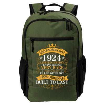 Extraordinary 1924 Limited Edition Built To Last 100th Birthday Daily Commute Backpack