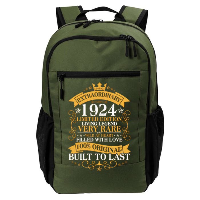 Extraordinary 1924 Limited Edition Built To Last 100th Birthday Daily Commute Backpack