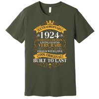 Extraordinary 1924 Limited Edition Built To Last 100th Birthday Premium T-Shirt