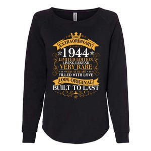 Extraordinary 1944 Limited Edition Built To Last 80th Birthday Womens California Wash Sweatshirt