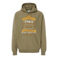 Extraordinary 1944 Limited Edition Built To Last 80th Birthday Premium Hoodie