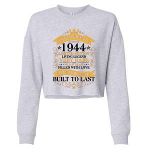 Extraordinary 1944 Limited Edition Built To Last 80th Birthday Cropped Pullover Crew