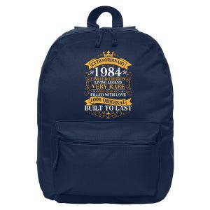 Extraordinary 1984 Limited Edition Built To Last 40th Birthday 16 in Basic Backpack