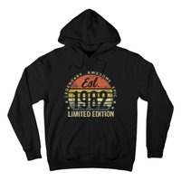 Est 1982 Limited Edition 41st Birthday Gifts 41 Year Old Hoodie