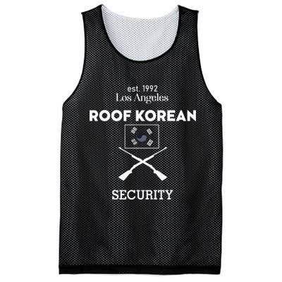 Est 1992 Los Angeles Roof Korean Security Mesh Reversible Basketball Jersey Tank